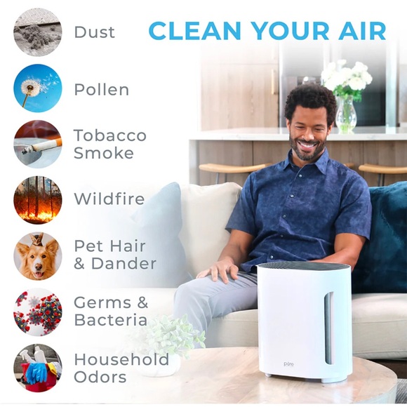 Pure Enrichment-PureZone True HEPA Air Purifier-Mist - Picture 11 of 11
